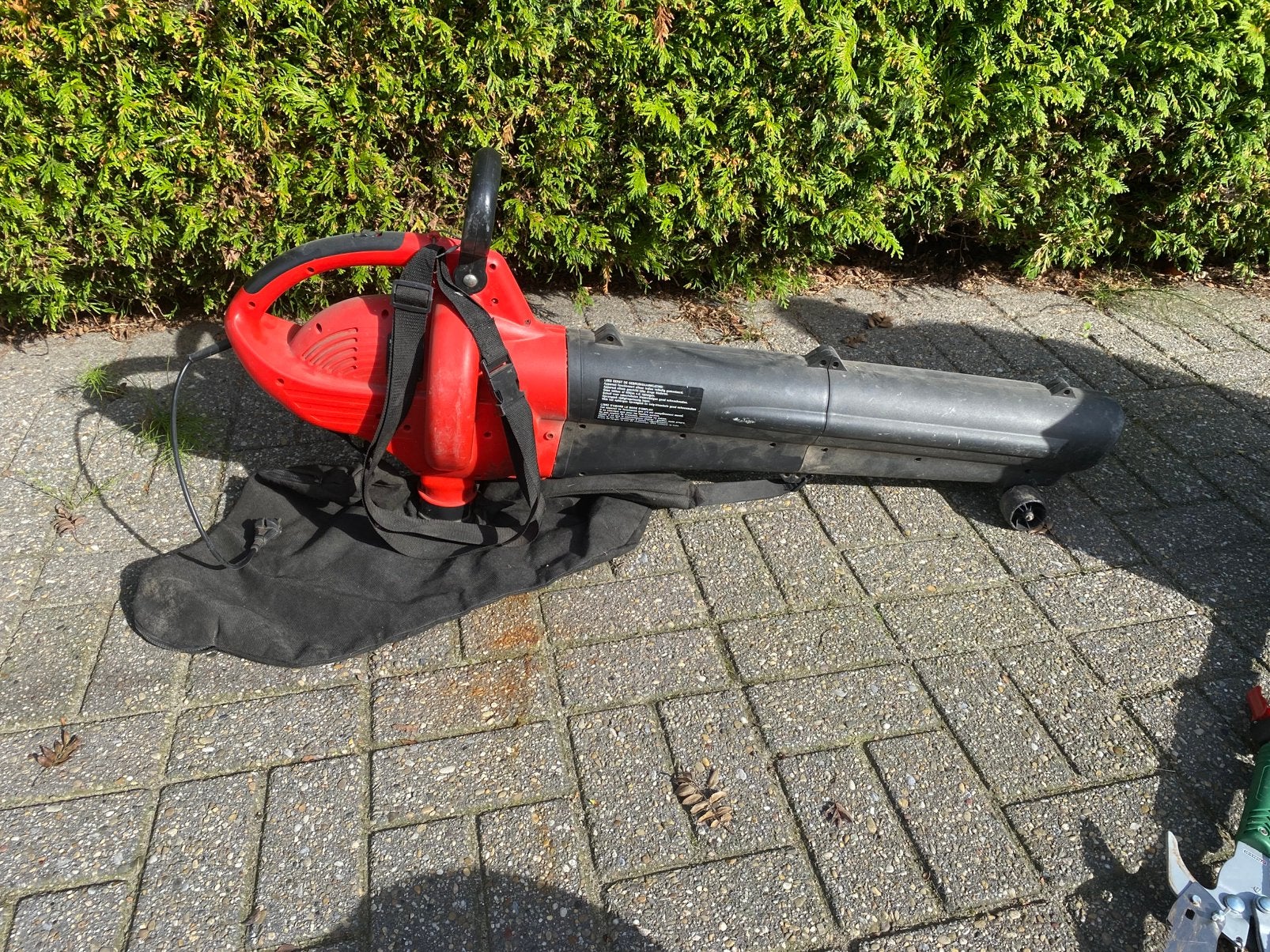 Bladblazer bladzuiger, Ophalen, Zo goed als nieuw, Elektrisch