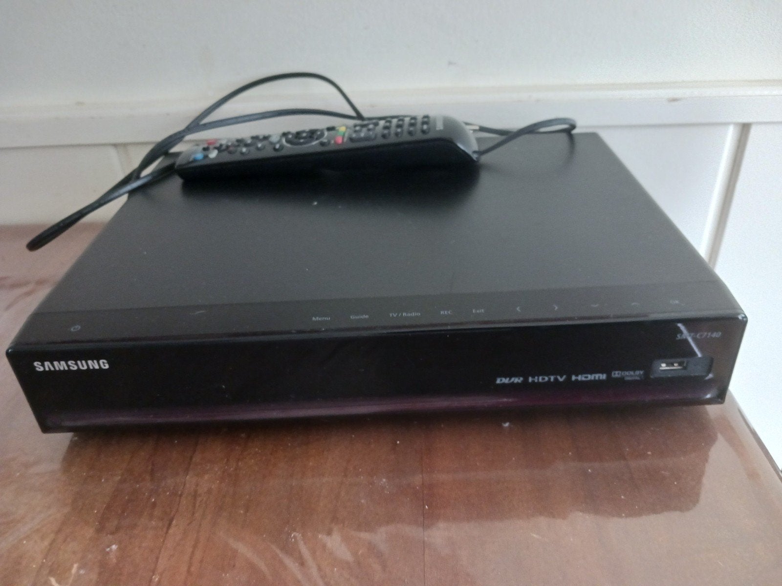 Samsung decoder met afstandsbediening, Ophalen, Gebruikt