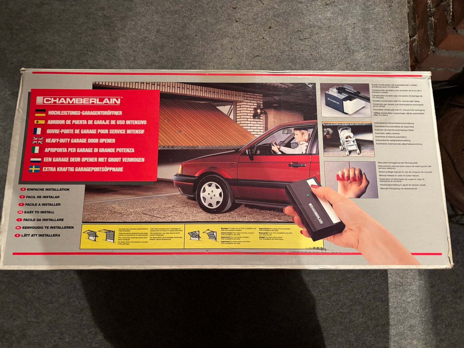 Chamberlain Garagedeuropener - Nieuw in doos, Doe-het-zelf en Verbouw, Ophalen of Verzenden, Nieuw