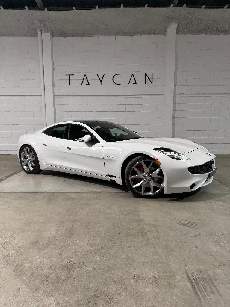 KARMA REVERO ALS NIEUW, Auto's, Fisker, Automaat, Navigatiesysteem, Wit, Leder