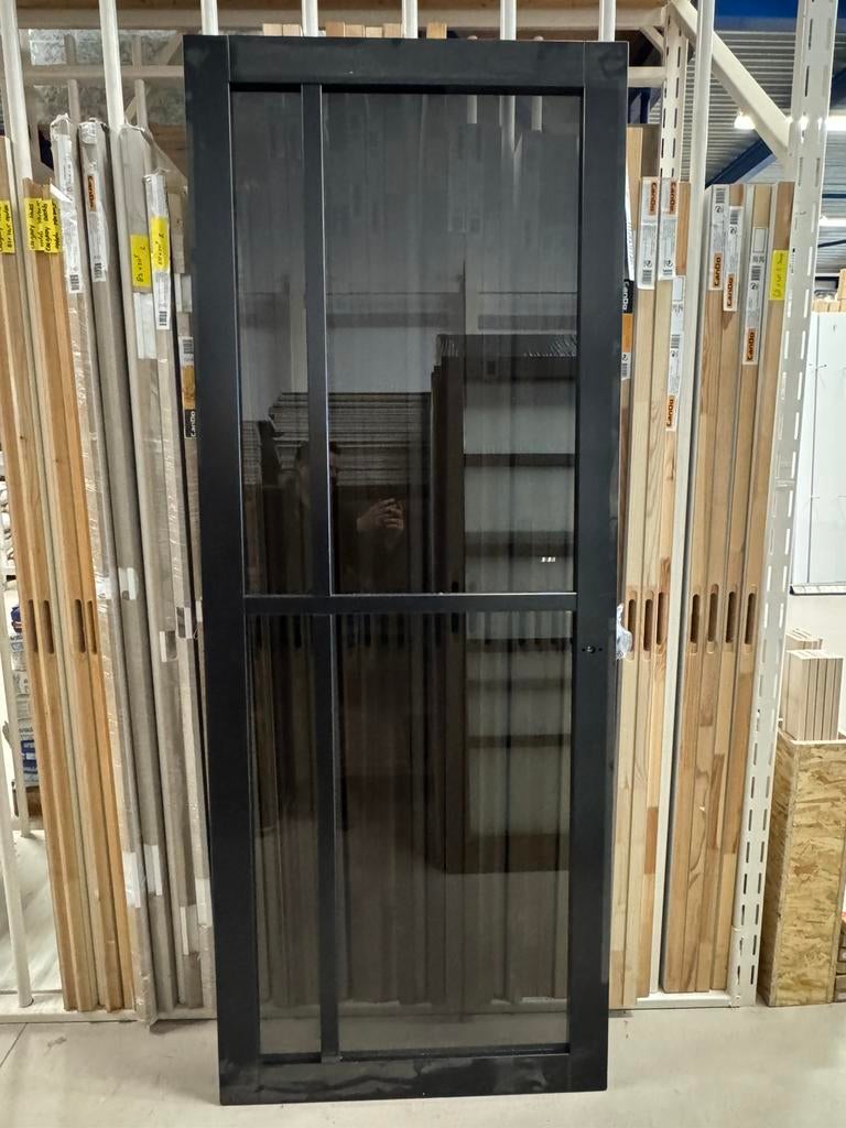 Binnendeur Senna 88x231,5 opdek rechts, Ophalen, Binnendeur, Nieuw, Glas