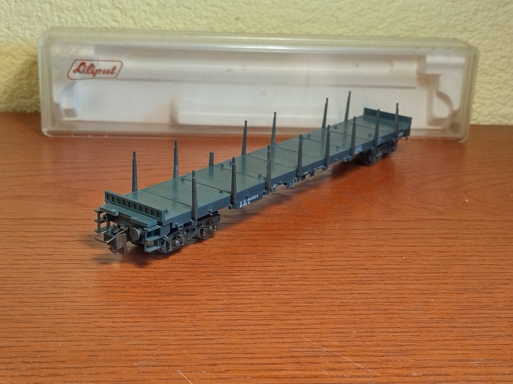 Liliput 201 - Rongenwagon voor Trix Express - OVP, Gebruikt, Gelijkstroom, Trix, Wagon