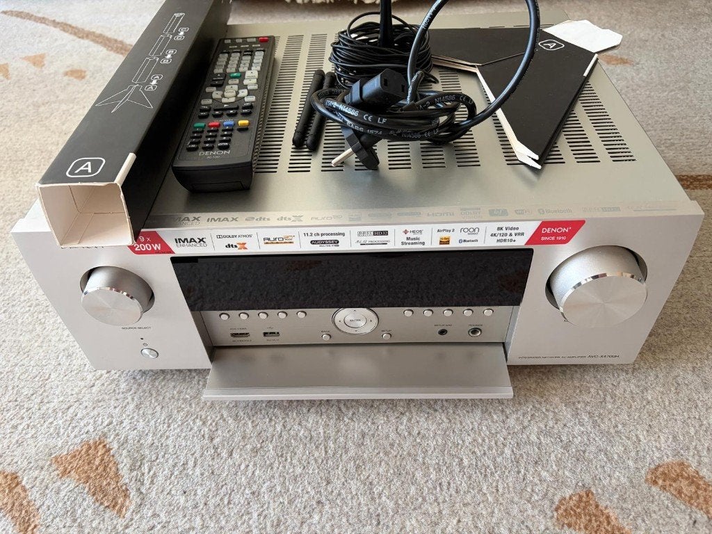 Denon AVC-X4700H,HEOS, Atmos, DTS:X, Auro-3D,IMAX,BT WIFI, Audio, Tv en Foto, Versterkers en Receivers, Ophalen, Zo goed als nieuw