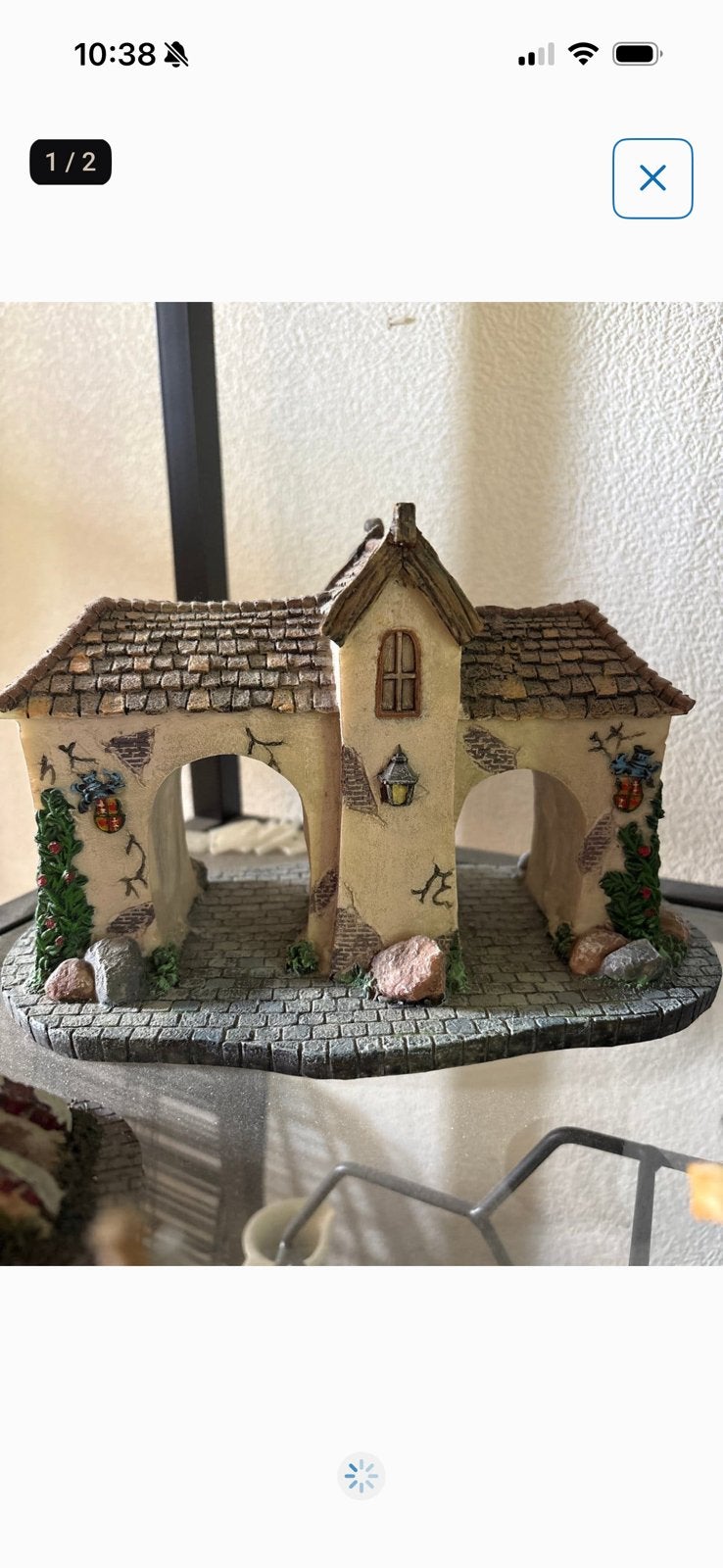 Efteling miniatuur Poort Doornroosje, Verzamelen, Ophalen of Verzenden, Zo goed als nieuw, Beeldje of Poppetje