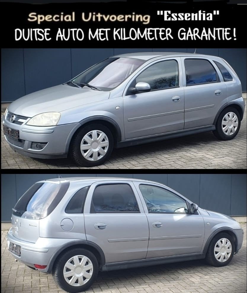 Pracht Opel Corsa 1.2 16V 5 deurs, clima 2006 GOED LEZEN‼️, Auto's, Voorwielaandrijving, Stof, Zwart, 4 cilinders