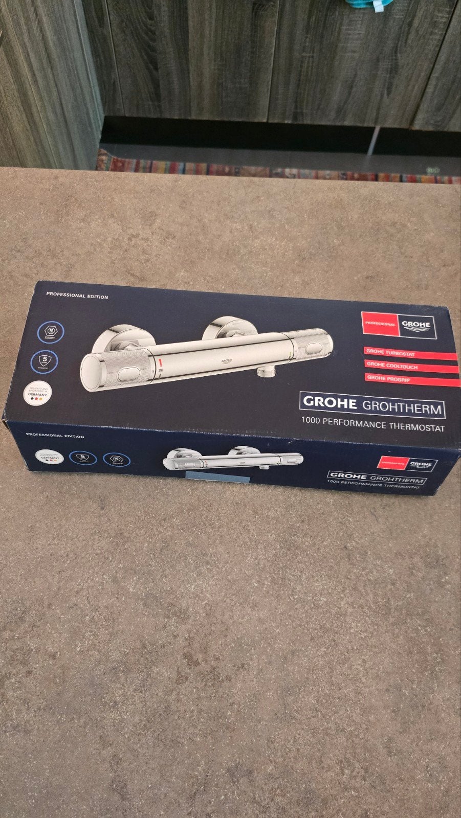 GROHE Grohtherm 1000 Performance + Hansgrohe doucheset NIEUW, Huis en Inrichting, Ophalen of Verzenden, Nieuw, Overige typen, Minder dan 100 cm