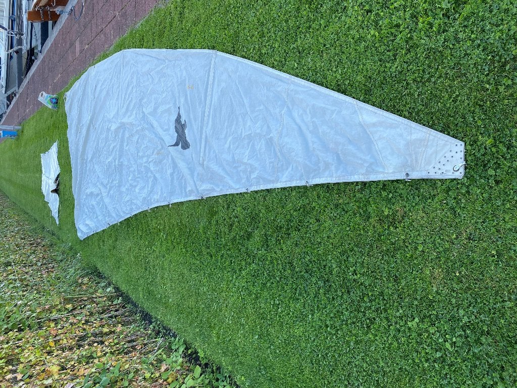 mast compleet; giek, verstaging, vallen, zeilen, a.u.b. bod, Ophalen, Gebruikt, Overige typen, 15 tot 30 m²