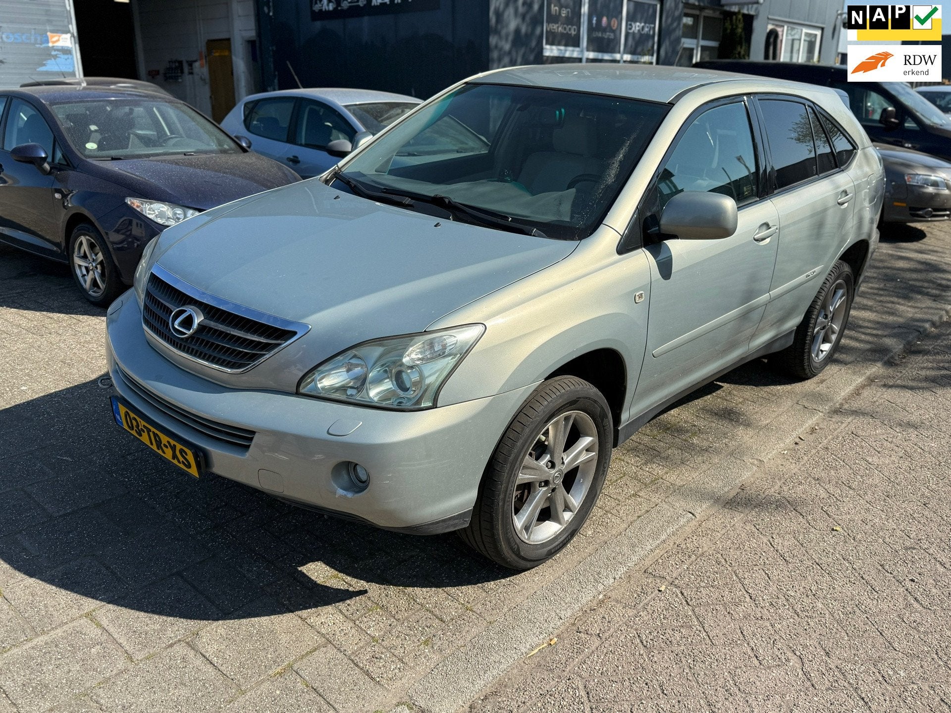 Lexus RX 400h tekst lezen, Auto's, Lexus, Bedrijf, Te koop, RX(-H), 4x4, ABS, Airbags, Airconditioning, Automatische klimaatregeling