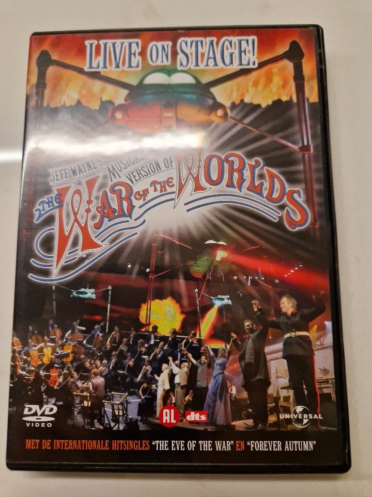 Jeff Wayne  -  War of the Worlds, Cd's en Dvd's, Alle leeftijden, Ophalen of Verzenden, Zo goed als nieuw