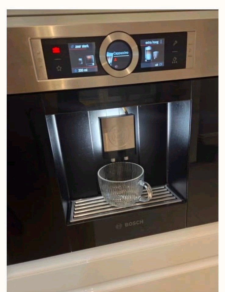 Bosch Inbouw Koffiemachine CTL636ES103 - Goedwerkend, Koffiemachine, Koffiebonen, Zo goed als nieuw, Ophalen
