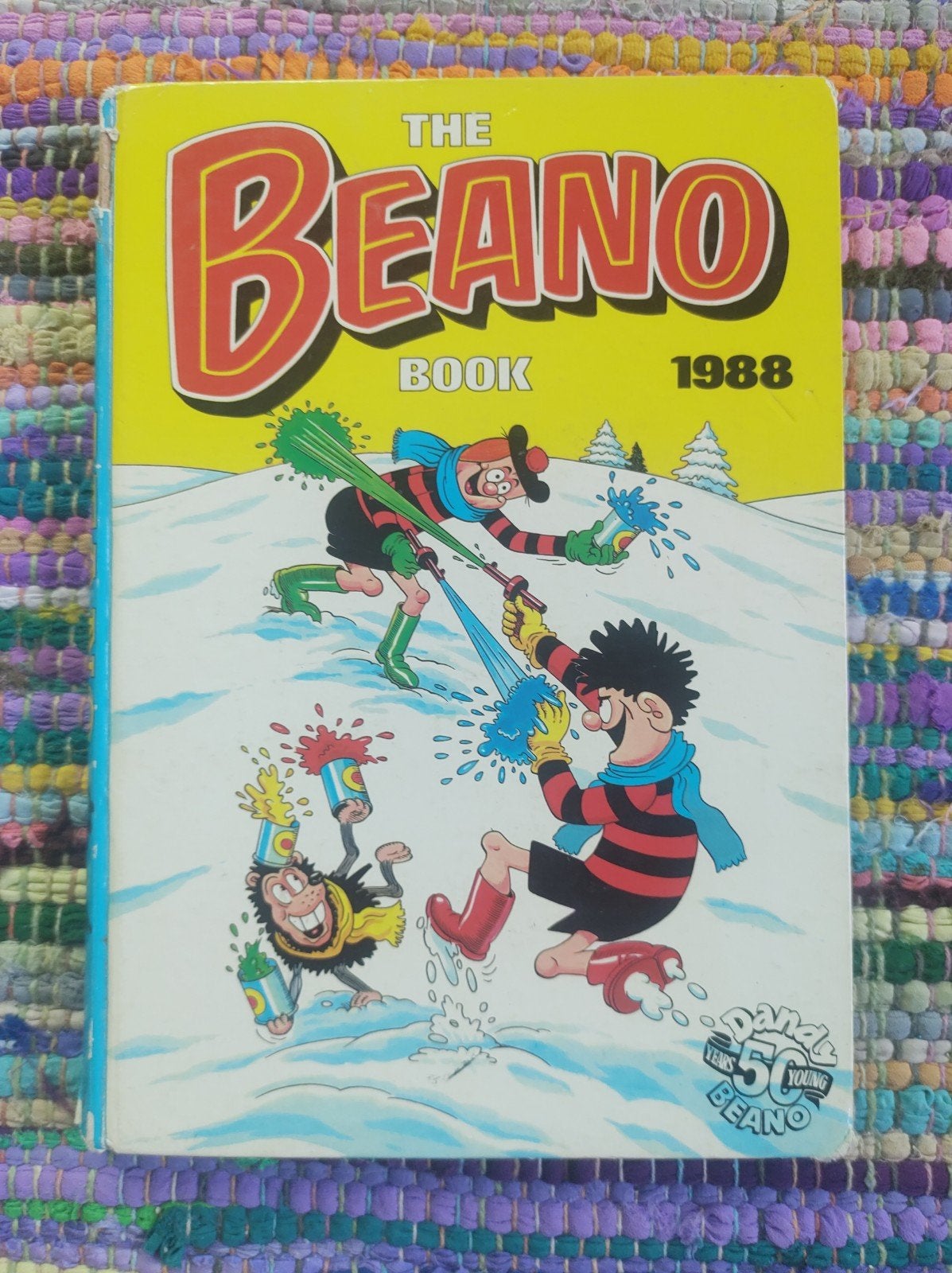 The Beano Book 1988 - Vintage stripboek, Boeken, Stripboeken, Eén stripboek, Ophalen of Verzenden, Gelezen, DC Thomson