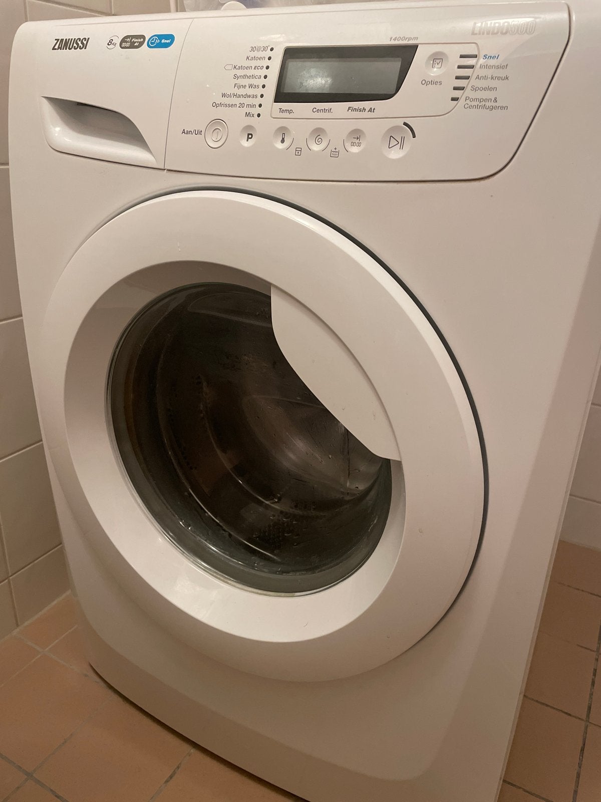 Zanussi Lindo 500 wasmachine 8kg 1400rpm