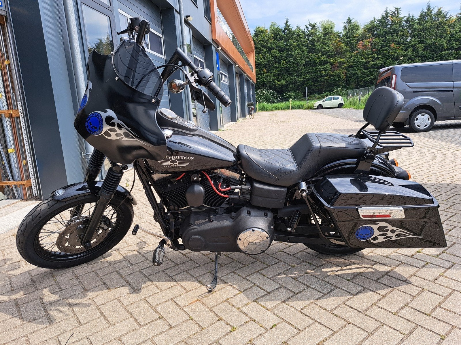 Harvey davidson street bob 103 dyna 2016. Streetglide look, Particulier, Chopper
