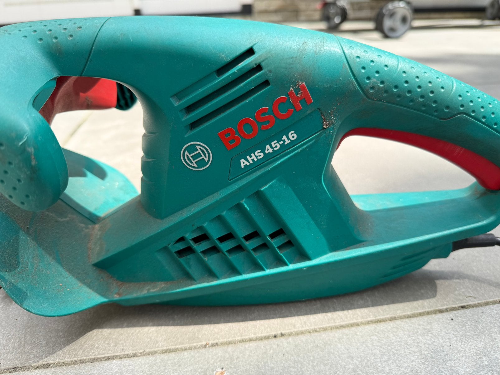 Bosch AHS 45-16 heggenschaar, Ophalen of Verzenden, Gebruikt, Elektrisch