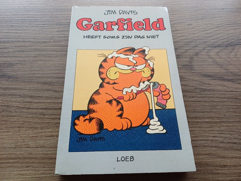 Garfield heeft soms zijn dag niet/Jim Davis, Meerdere stripboeken, Verzenden, Gelezen, Jim Davis