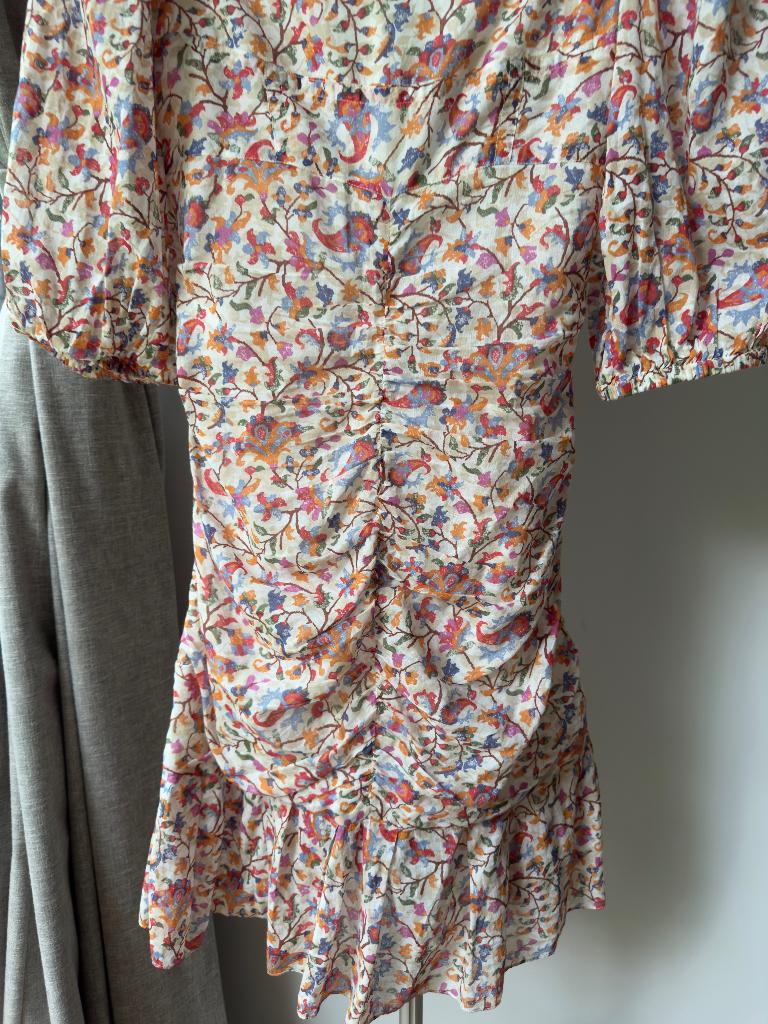 Marant Etoile Floral Dress, Kleding | Dames, Blouses en Tunieken, Isabel Marant, Ophalen of Verzenden, Zo goed als nieuw, Maat 36 (S)