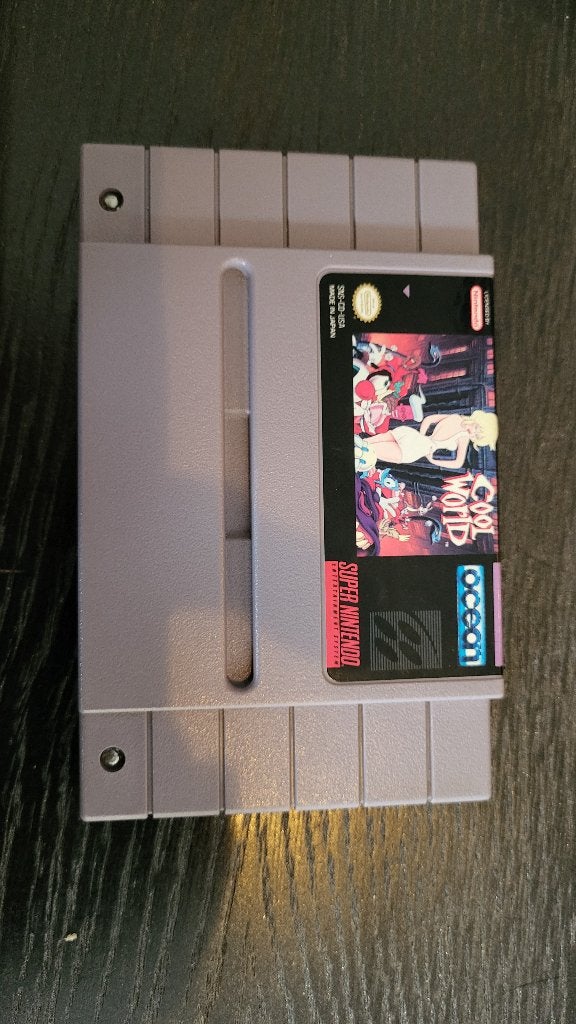 Cool World SNES (Super Nintendo) - Originele USA Vers, Avontuur en Actie, Gebruikt, 1 speler, Eén computer