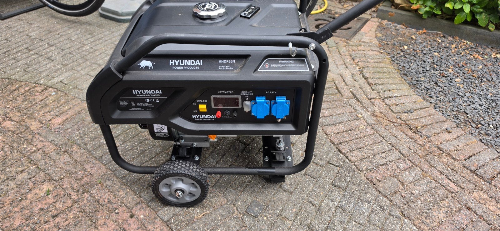 Hyundai Aggregaat HHDP35N - Zo goed als nieuw, Doe-het-zelf en Verbouw, Ophalen