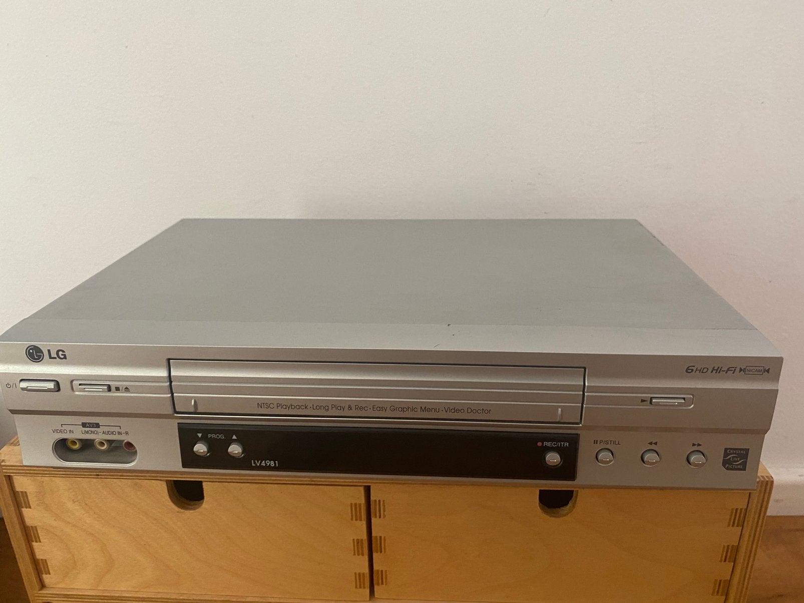 LG| VHS Videorecorder, Ophalen, Gebruikt