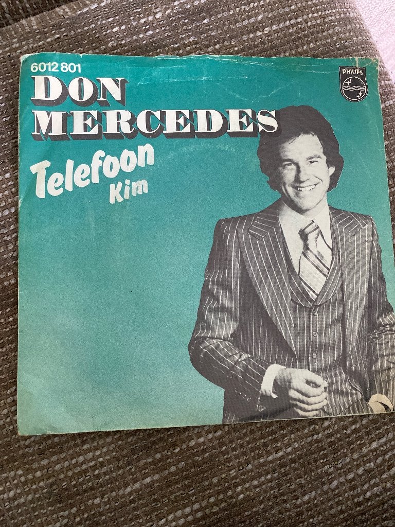 Don Mercedes - Telefoon / Kim (Philips 1978), Gebruikt, 7 inch, Single, Ophalen of Verzenden