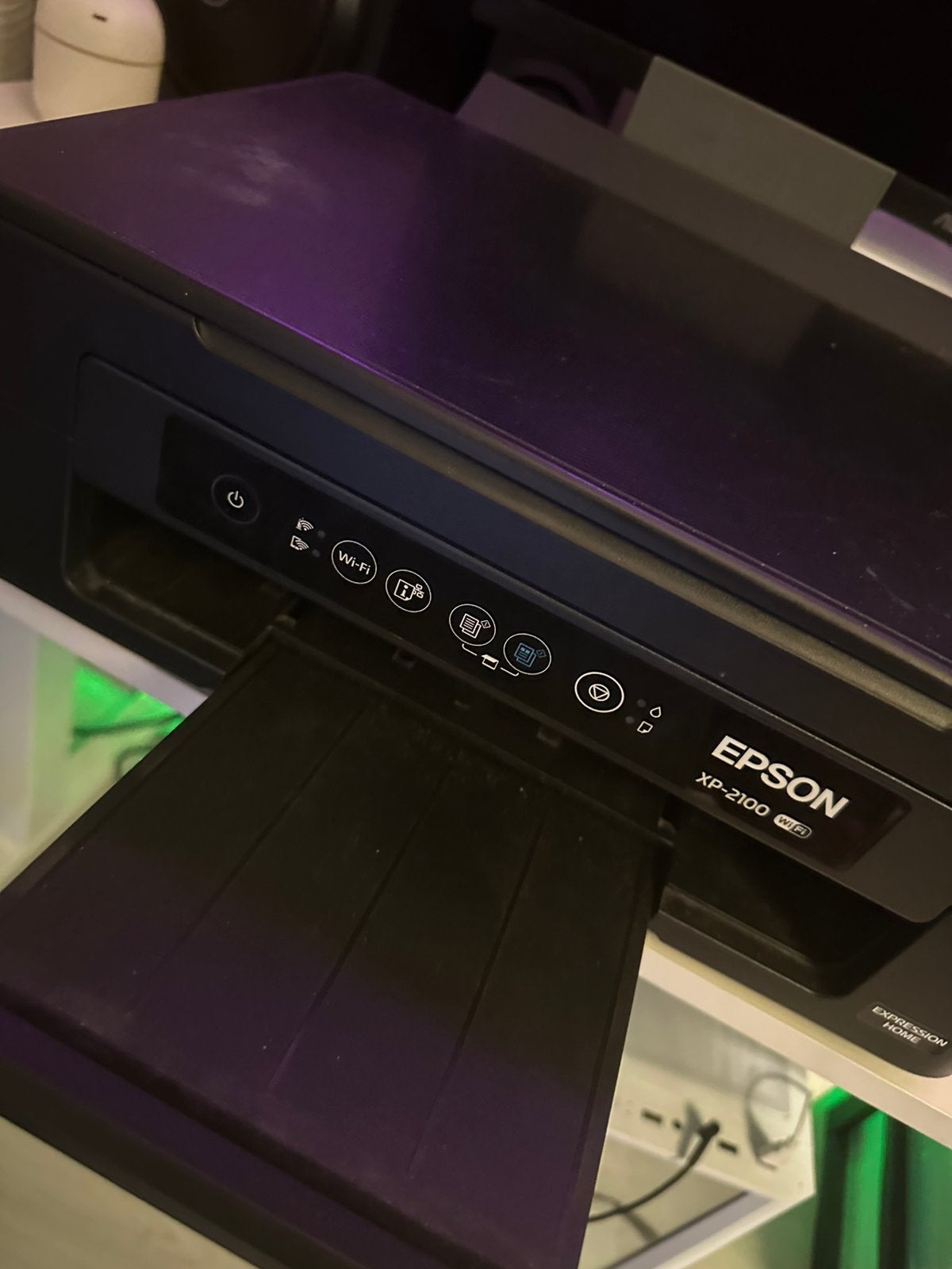 Epson XP-2100 wifi printer + volle inkt + extra cartridges, Computers en Software, Printers, Ophalen of Verzenden, Zo goed als nieuw