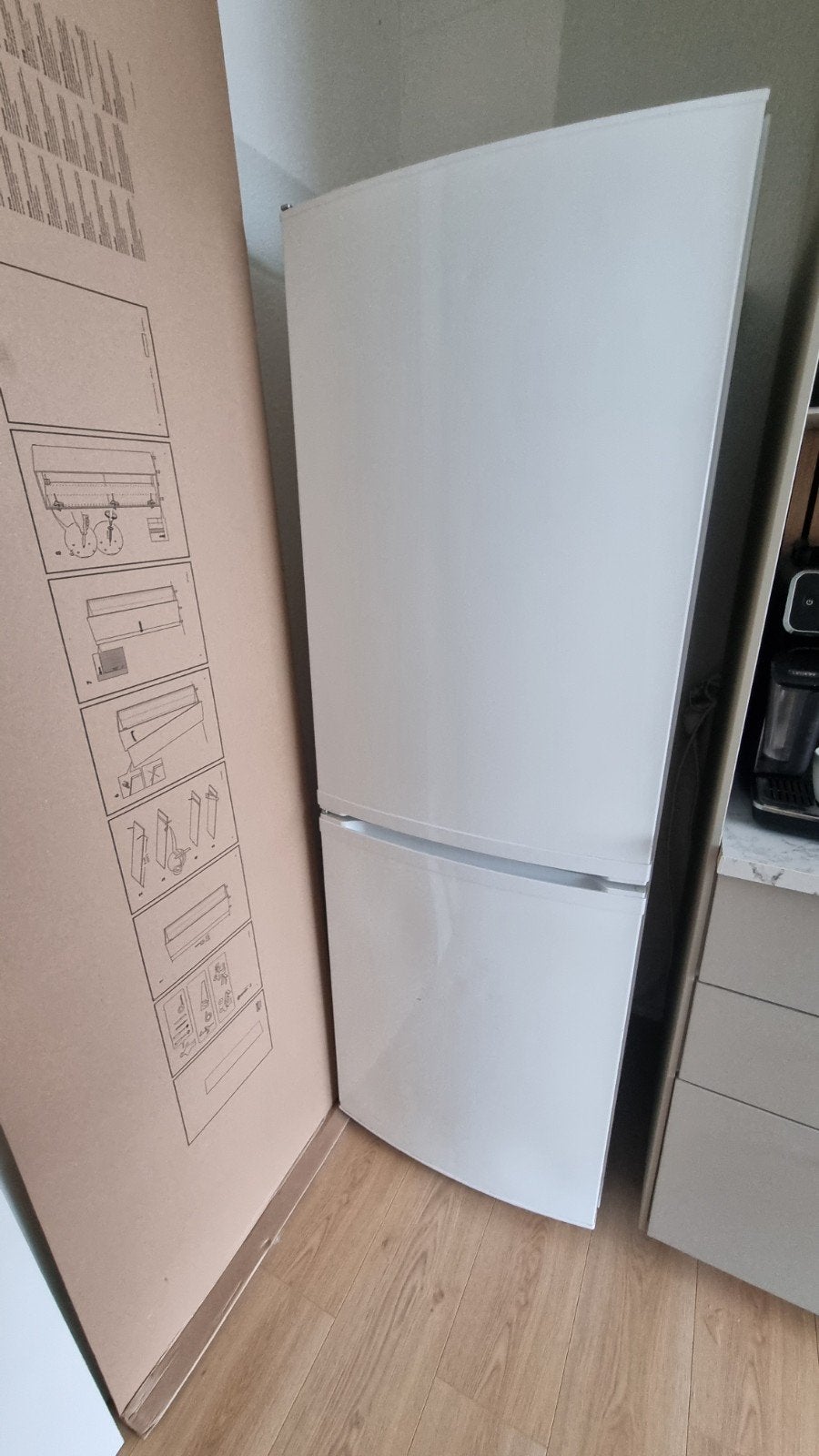 Ikea Koelkast, Ophalen, Gebruikt, 200 liter of meer, Met aparte vriezer