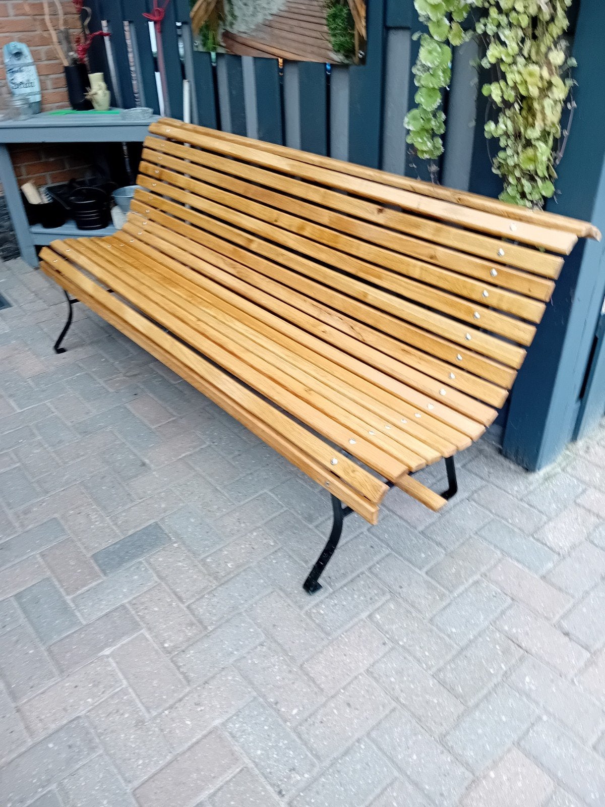 tuinbank, Ophalen, Nieuw, Hout