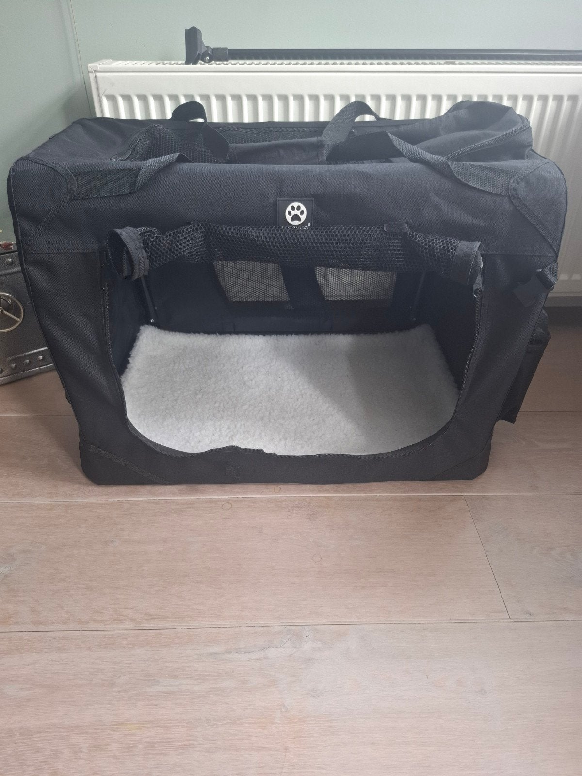 Topmast Nylon Bench Zwart 60 x 42 x 42 cm, Ophalen, Gebruikt