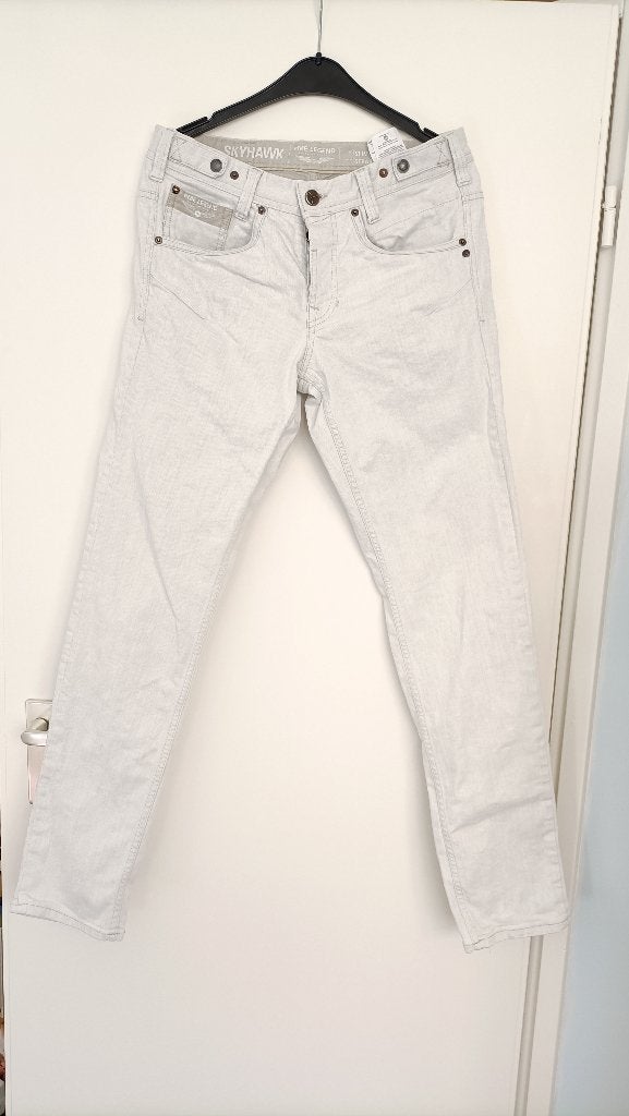 Heren spijkerbroek PME Legend. crème/gebroken wit. W32/ L34, Ophalen, Gedragen, Overige kleuren, PM LEGEND