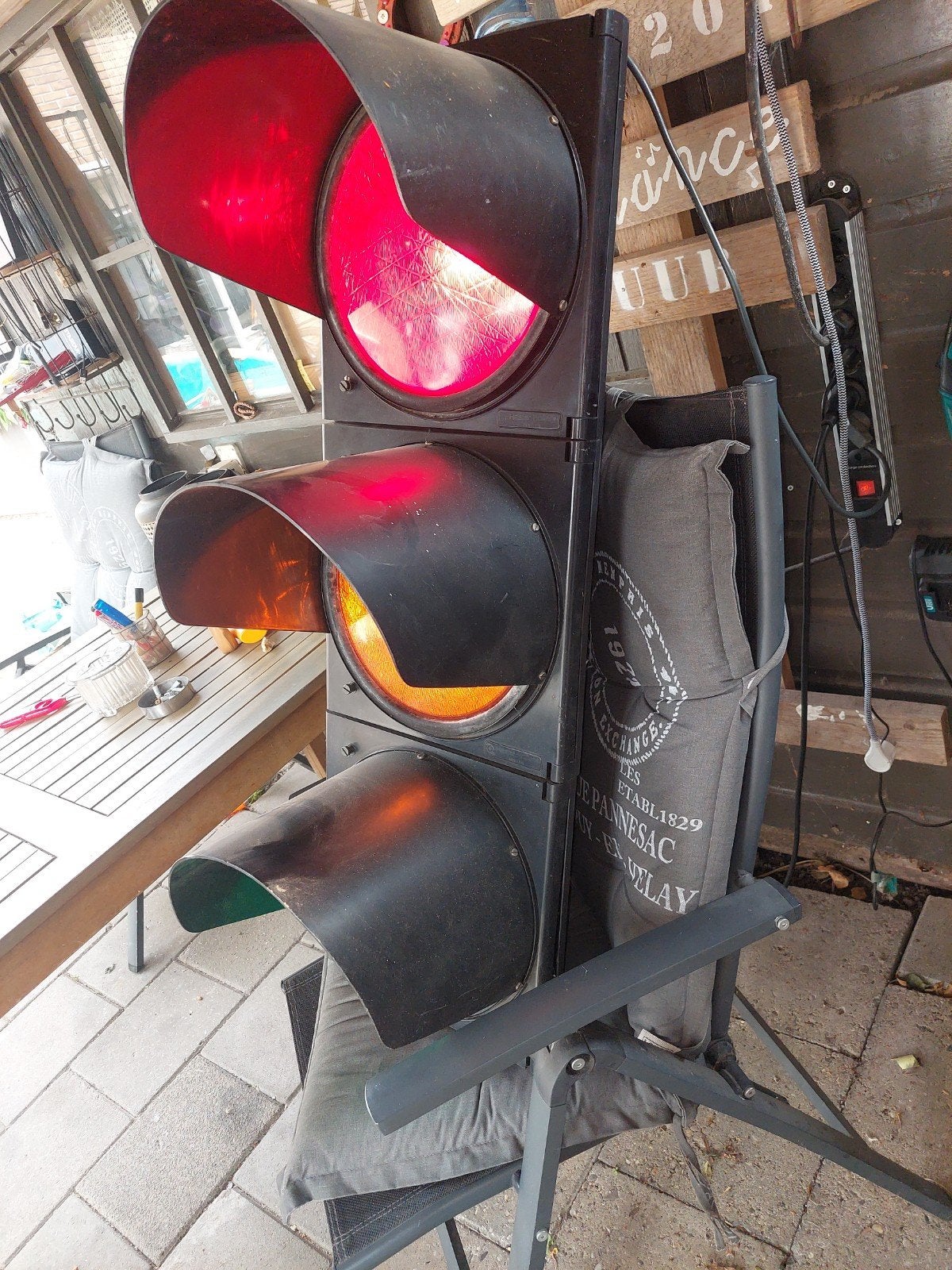 stoplicht, Ophalen, Gebruikt