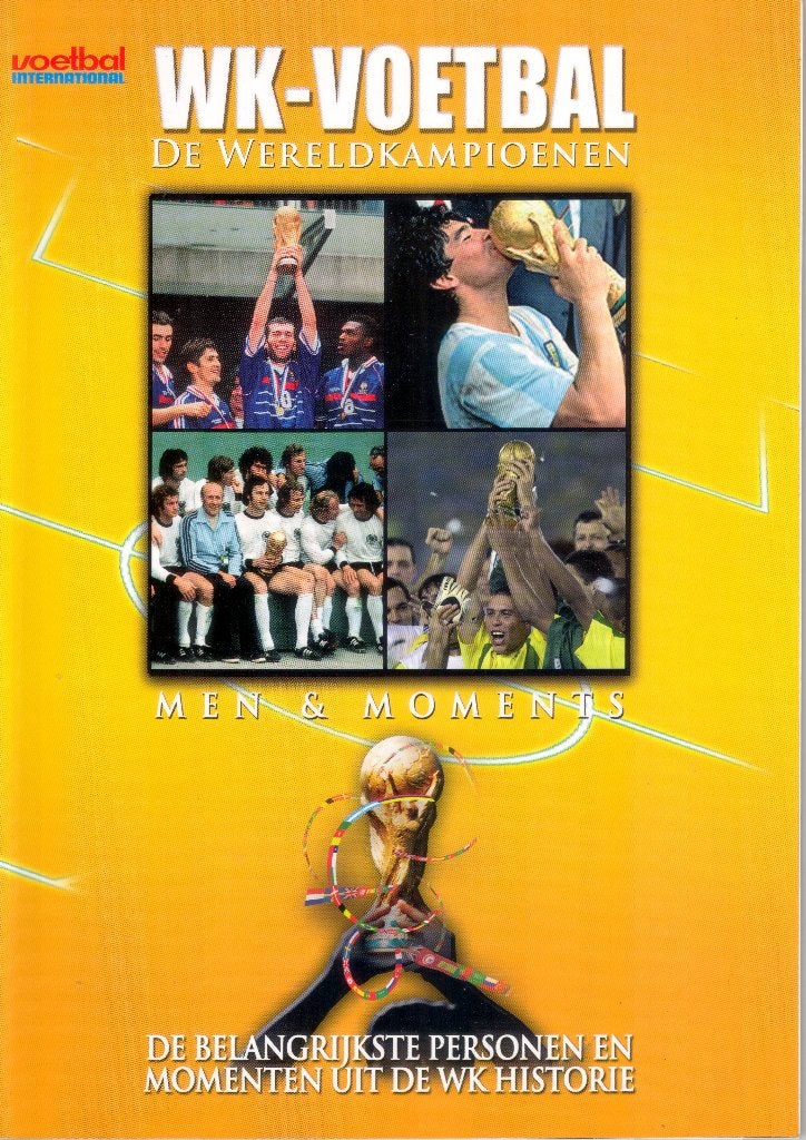 WK voetbal - De wereldkampioenen 1930 t/m 2002, Ophalen of Verzenden, Gelezen, Balsport