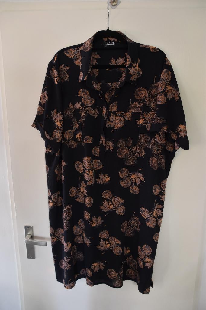 leuk nieuw jurkje maat 48 Norah, Kleding | Dames, Zwart, Maat 46/48 (XL) of groter, Nieuw, Ophalen of Verzenden