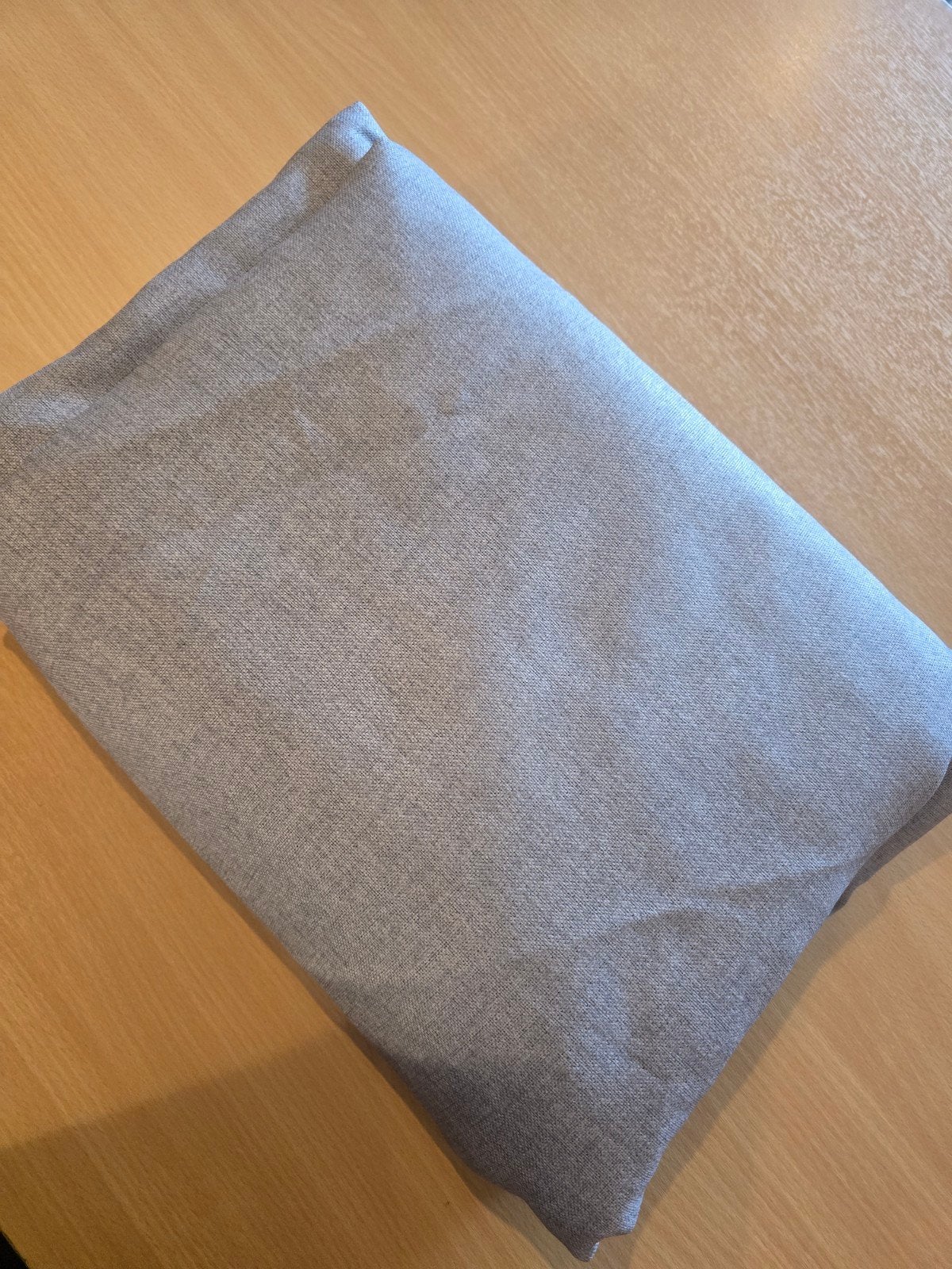 coupon gordijnstof, Hobby en Vrije tijd, Stoffen en Lappen, 120 cm of meer, Ophalen of Verzenden, Polyester, Grijs
