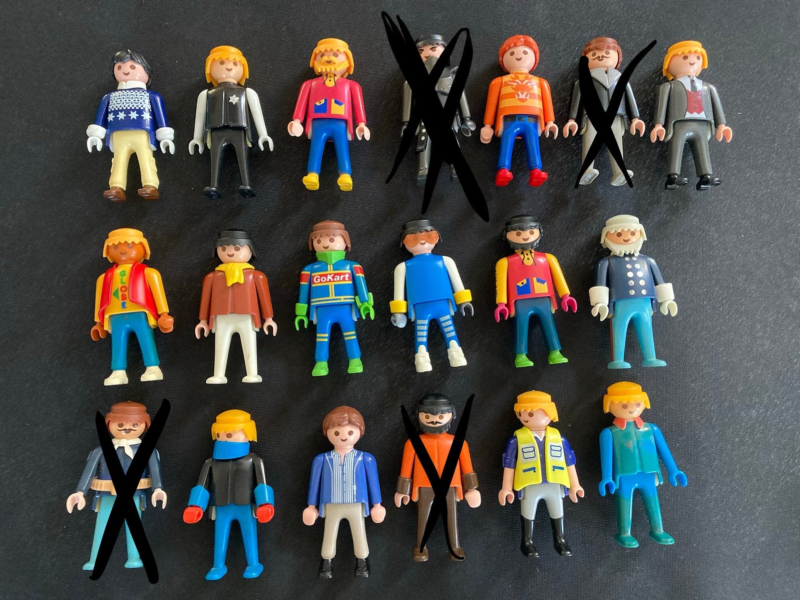Playmobil mannen poppen., Ophalen of Verzenden, Zo goed als nieuw