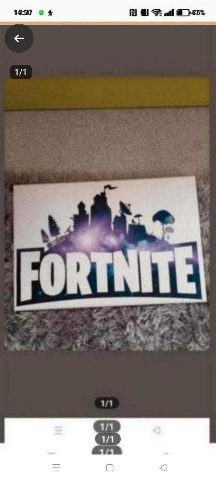 Fortnite Schilderij, Ophalen