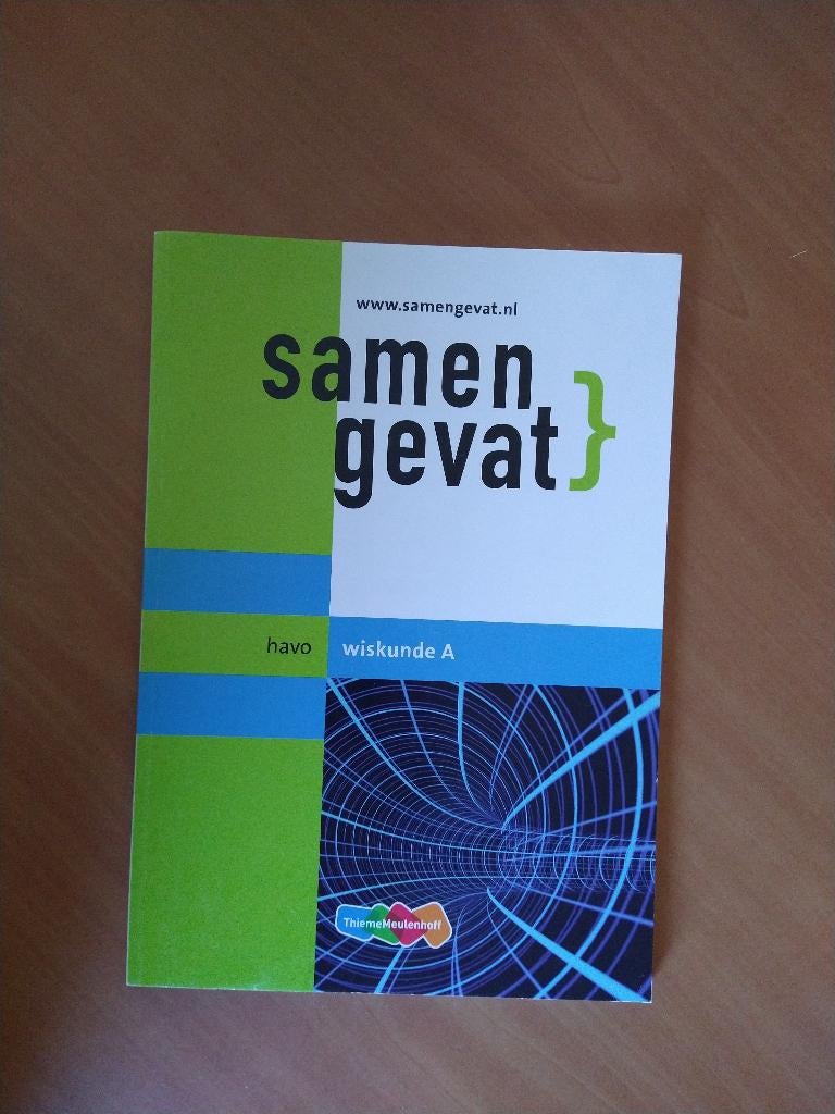 Samengevat havo Wiskunde A, Boeken, Ophalen of Verzenden, Alpha, Zo goed als nieuw, Overige niveaus