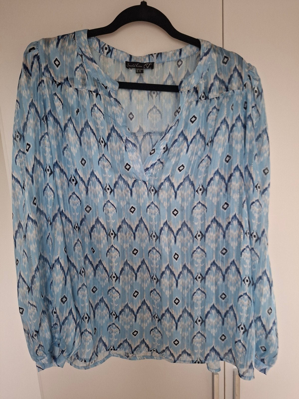 Zomerblouse, Ophalen of Verzenden, Zo goed als nieuw, Geel, Korte mouw