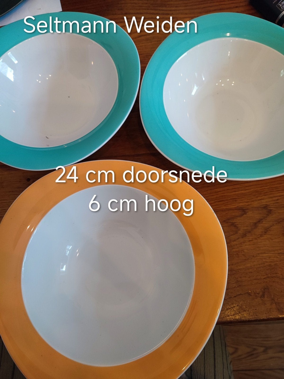 Onderdelen diverse serviezen, Ophalen of Verzenden, Porselein, Overige stijlen, Bord(en)
