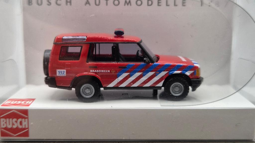Land Rover Discovery Brandweer, Hobby en Vrije tijd, Modelauto's | 1:87, Ophalen of Verzenden, Zo goed als nieuw, Auto, Overige merken