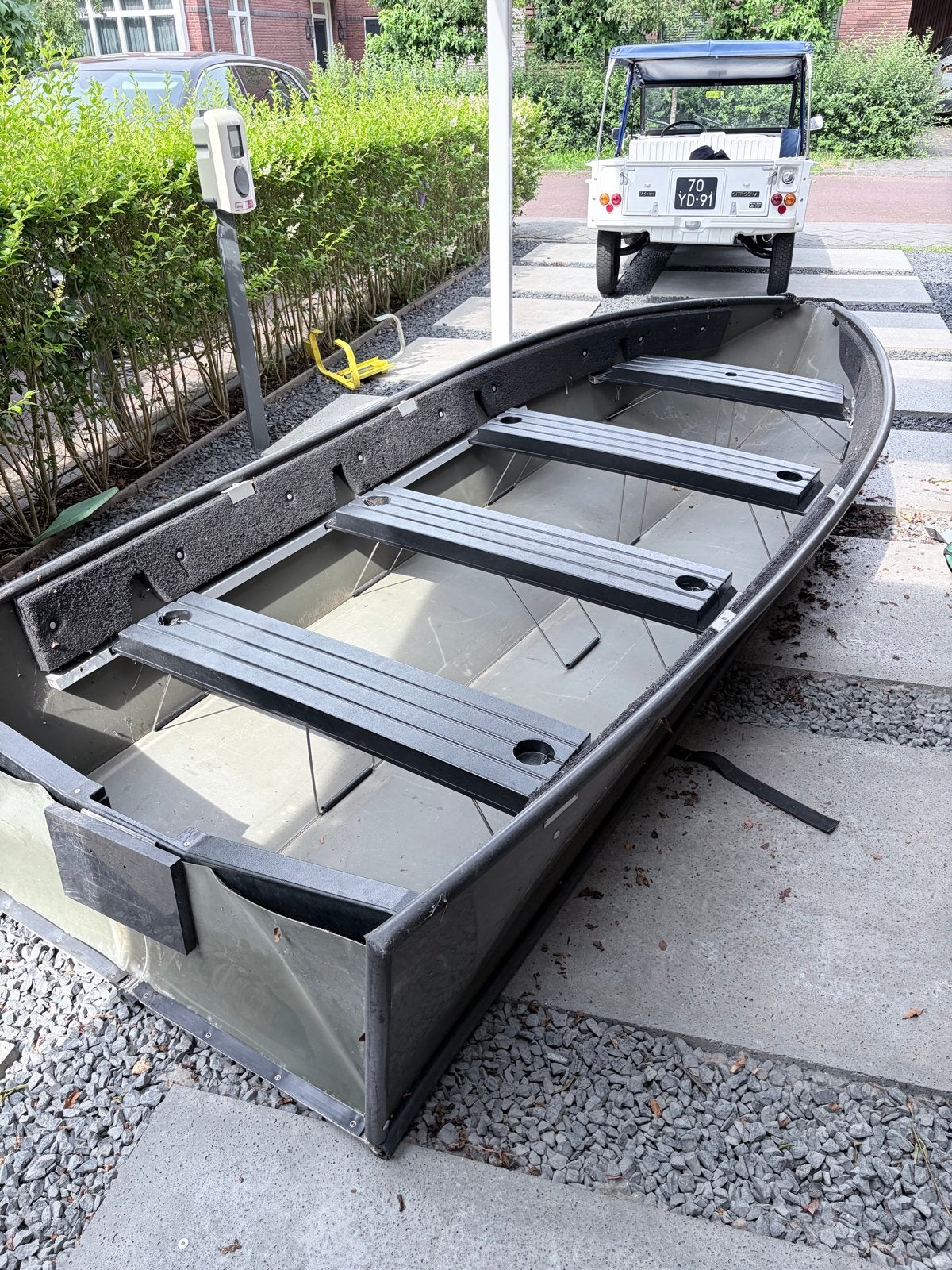 Porta bote 14 ft / vouw boot / grachten boot, Ophalen, Gebruikt