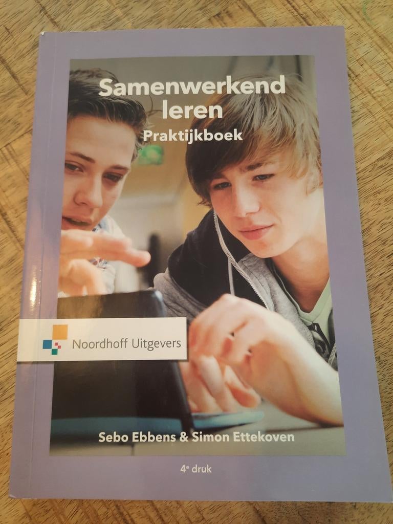 Sebo Ebbens - Samenwerkend leerboek, praktijkboek, Boeken, Sociale wetenschap, Zo goed als nieuw, Ophalen, Sebo Ebbens; Simon Ettekhoven