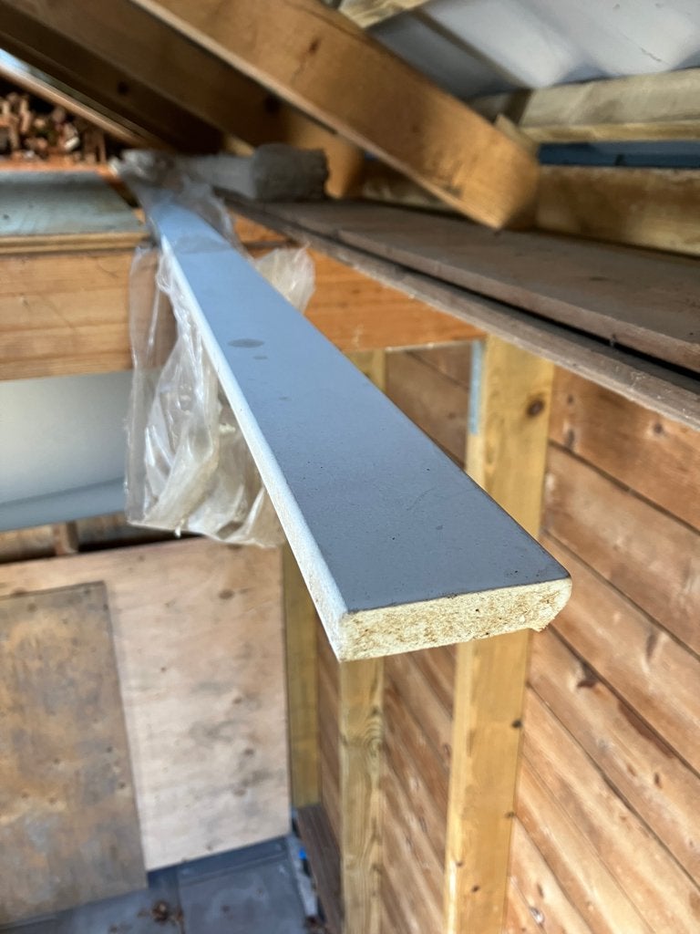 MDF koplatten, kraalschroten en plinten, Ophalen, Zo goed als nieuw, Mdf, 250 cm of meer