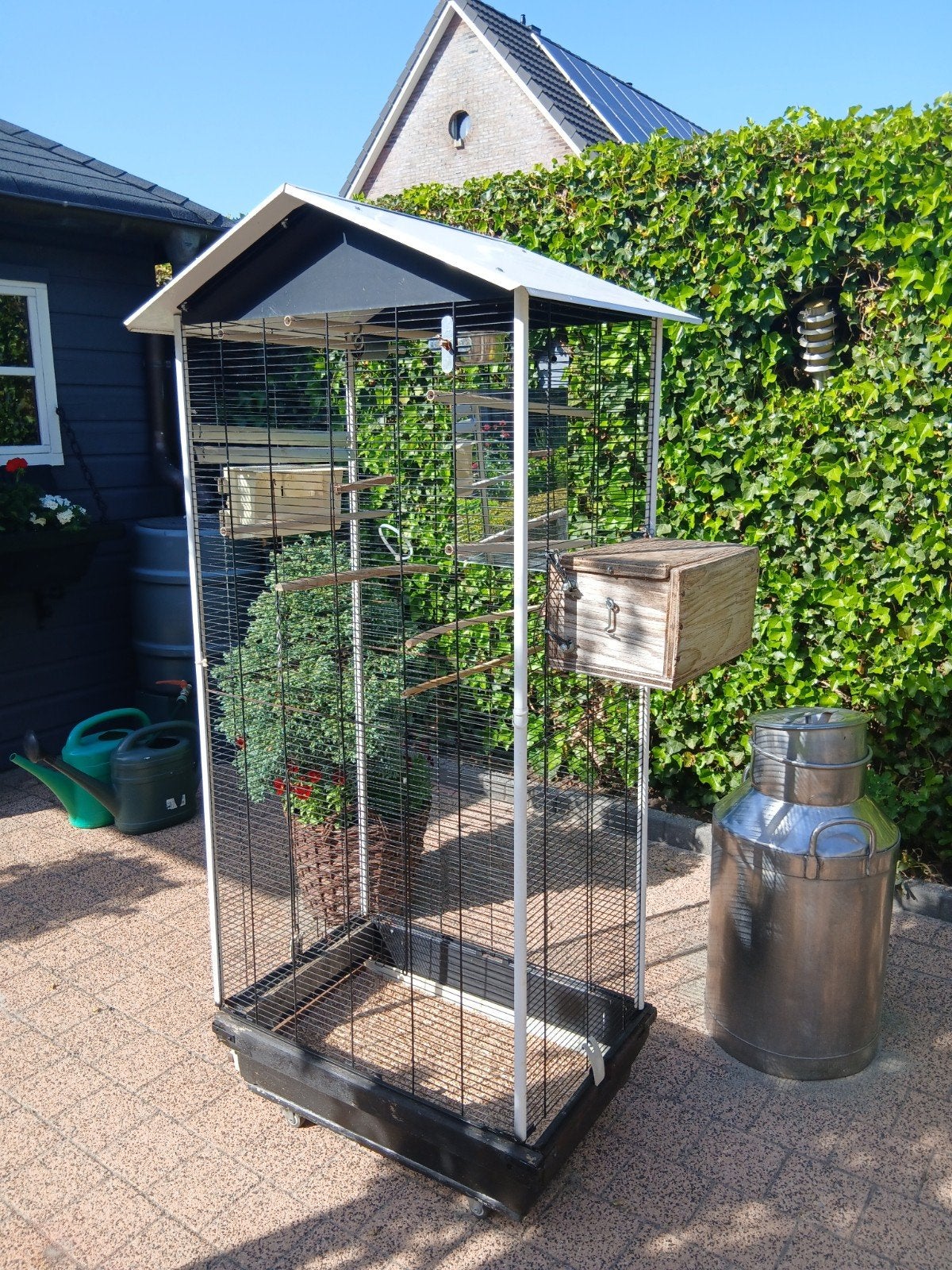Vogelkooi te koop, Ophalen of Verzenden, Metaal, Vogelkooi