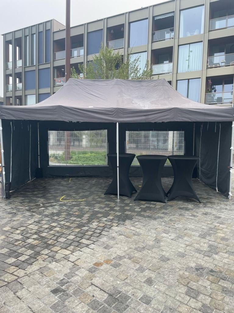 Partytent huren Assen 3x3 3x4,5 3x6 vanaf €40, Ophalen, Zo goed als nieuw, Overige