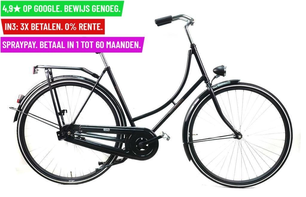 Damesfiets Luxury President 28"/56cm/1ver - Garantie/Leverin