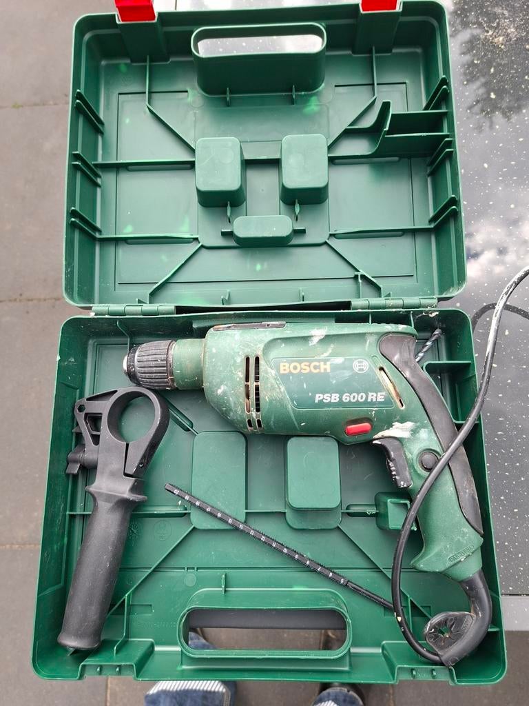 Bosch klopboormachine psb600re, Doe-het-zelf en Verbouw, Gereedschap | Boormachines, Ophalen of Verzenden, Boormachine