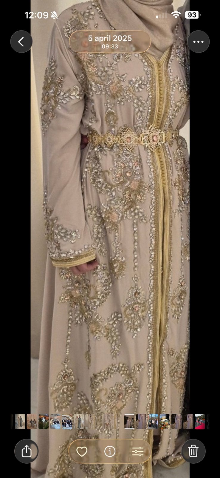 Takchita, Ophalen, Overige typen, Beige, Maat 36 (S)