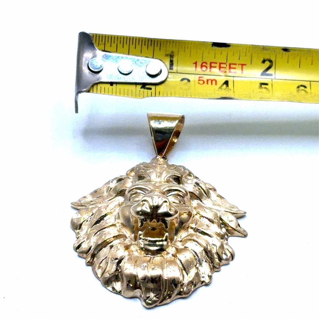 Gouden Leeuwenkop Hanger - Uniek Design, Www.bredajuwelier.nl, Nieuw, Ophalen of Verzenden, Www.bredajuwelier.nl