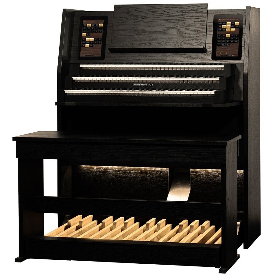 Johannes de Heer SVO-3 Sweelinq Orgel - JONG GEBRUIKT, 2 klavieren, Mariënhoef 7, Ermelo, Gebruikt, Ophalen of Verzenden