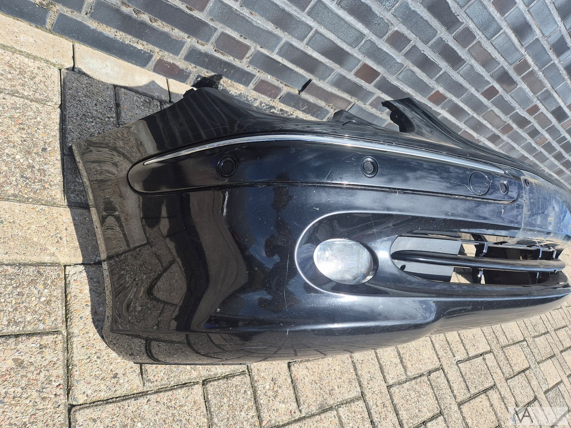 Voorbumper van Mercedes CLK klasse W209 2002 - 2009 met pdc, Gebruikt, -, Voor, Ophalen of Verzenden